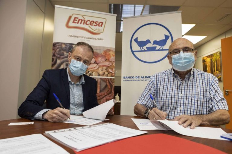 Convenio de colaboración entre Emcesa y el Banco de Alimentos de Toledo