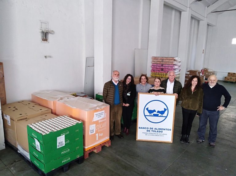 El Banco de Alimentos de Toledo distribuye 55.663 kilos de alimentos entre los más desfavorecidos gracias al seguro