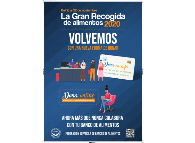 Gran Recogida de Alimentos: 16 a 22 de noviembre de 2020