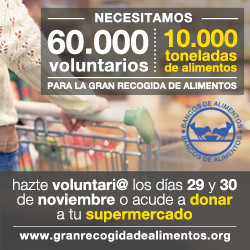 Gran Recogida de Alimentos 2013: 29 y 30 de noviembre