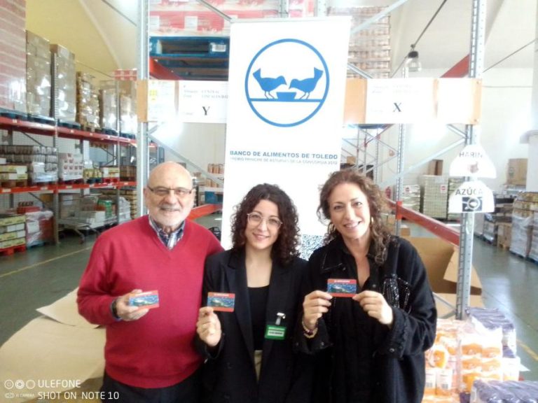 Mercadona entrega al Banco de Alimentos de Toledo 3 mil euros en crédito canjeable en tienda