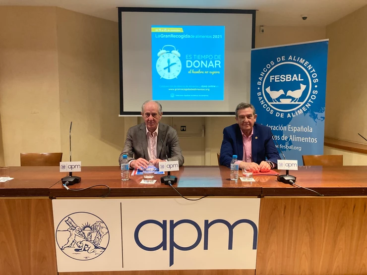 Rueda de prensa de presentación de la Gran Recogida de Alimentos 2021